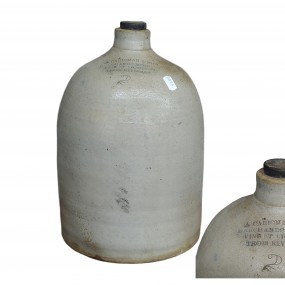 Stoneware jug, Trois-Rivières