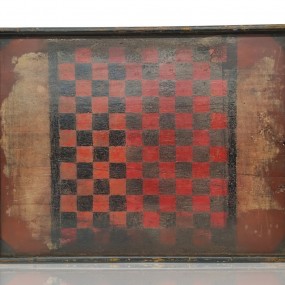 Antique checkerboard, gameboard 