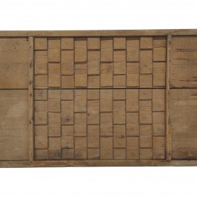 Antique wooden checkerboard, gameboard 
