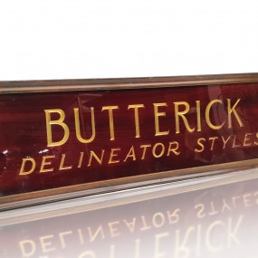 Butterick delineator styles sign 