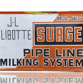 Vintage Surge advertising sign 