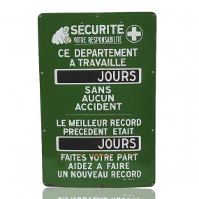 Enseigne de sécurité au travail, pancarte, affiche 