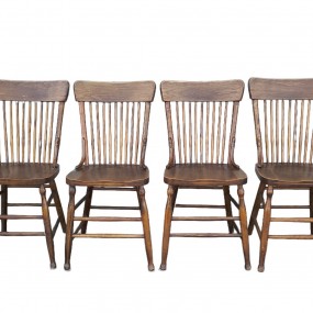 #62654 - 65$ ch. Ensemble de 4 chaises antiques #62654 - 65$ ch. Ensemble de 4 chaises antiques
