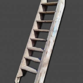 Old primitive staircase 