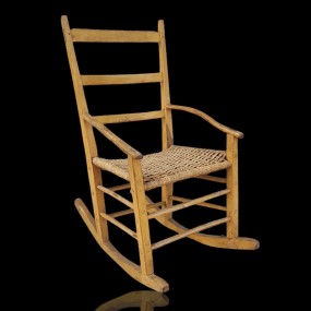 Fauteuil berçant, chaise berçante 