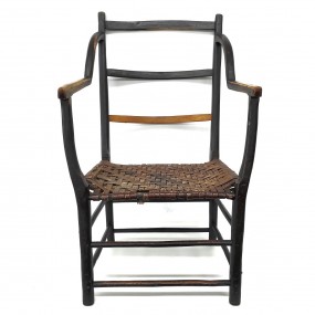 Quebec rustic armchair 