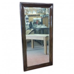 Grand miroir biseauté avec cadre 