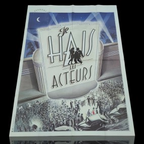 Grande affiche, poster publicitaire du film Je haïs les acteurs, annonce de cinéma 