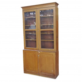 Antique bookcase cupboard 
