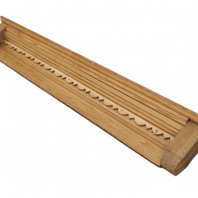 Grande corniche murale, tablette décorative en bois 