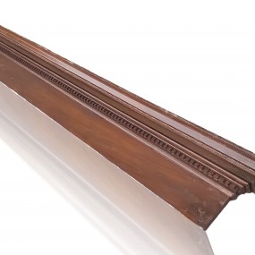 Decorative wall cornice shelf