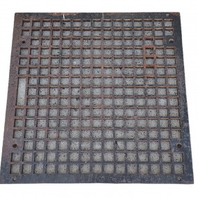 Grille à plancher en fonte 