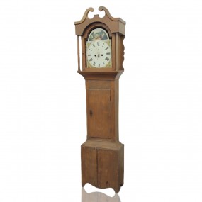 Horloge décorative dite horloge grand-père, mécanisme manquant 