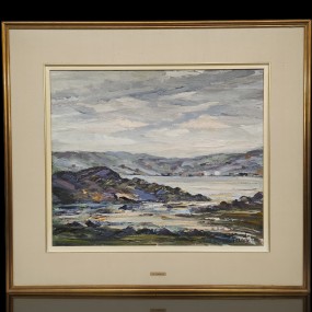 Oil on masonite signed Jean-Paul Frenette (20'' x 24''), painting 