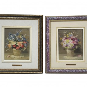 Oil on canvas signed Pierre Baeschlin, Paris (left one sold )