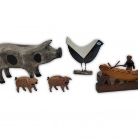 #58487 - 25$ à 45$ ch Folk art , sculpture
