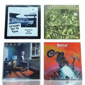 #59942 - 15$ ch. Vintage rock vinyl discs, Genesis, Rush, Jethro Tull & Meat Loaf #59942 - 15$ ch. Vintage rock vinyl discs, Genesis, Rush, Jethro Tull & Meat Loaf