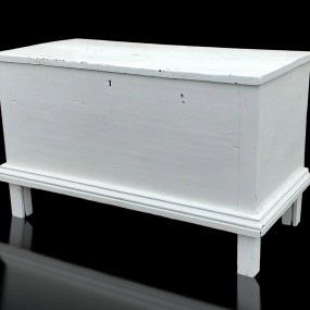 #59955 - Antique pine blanket chest #59955 - Antique pine blanket chest