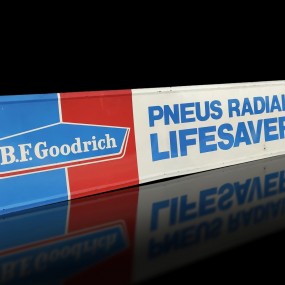 #60030 - 345$ Enseigne publicitaire B.F. Goodrich, pancarte, annonce, affiche