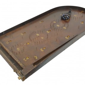 Jeu de bagatelle en bois, jeu de billes 