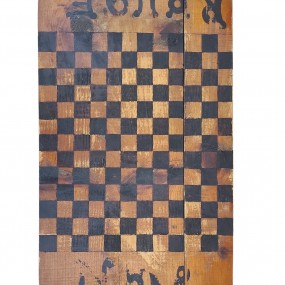 Jeu de dames, damier 