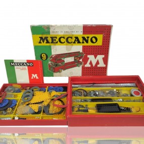Jeu de meccano, jouet de collection 