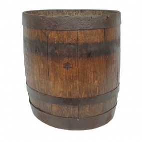 #62688 - Joli petit baril ''mino'' antique, mesure pour verger, seau #62688 - Joli petit baril ''mino'' antique, mesure pour verger, seau