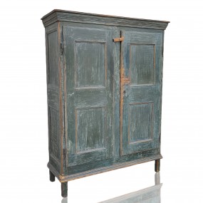 #61270 -  Jolie armoire en pin, début 19e siècle, 8 panneaux, couleur d'origine 
