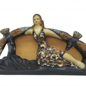 Jolie lampe en plâtre 