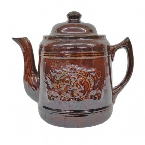 Jolie théière Bell, poterie ancienne, impeccable 