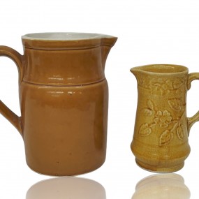 Jolies pichets décoratifs, parfaite condition, poterie 