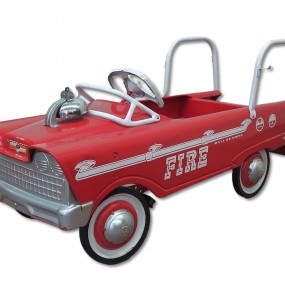#52586 - 685$ Jouet, voiture de pompier à pédales Murray, Fire, belle condition