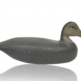 Leurre de chasse, appelant, canard en bois 