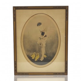 Lithographie de gravure de Louis Icart