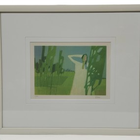 Lithography signed Claude Le Sauteur 103/150