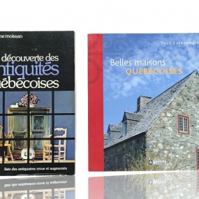 Books, À la découverte des antiquités Québécoise et Belles maisons Québécoises