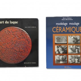 #51714 -  Livres, L'art du lacque et Modelage moulage céramique 