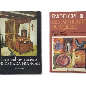 #54075 - 20$ ch. Books by Jean Palardy, Michel Lessard and Huguette Marquis