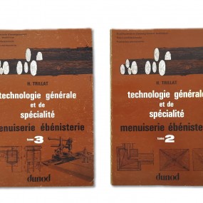 #51721 -  Livres, thechnologie générale et de spécialité menuiserie ébénisterie 