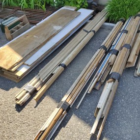 Wooden doors and molding