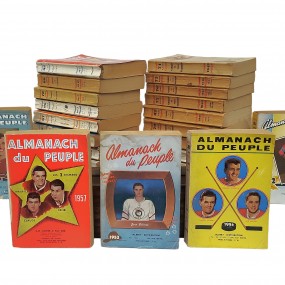 Almanach du peuple books lot 