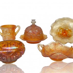 Lot de vaisselle carnaval Marigold 