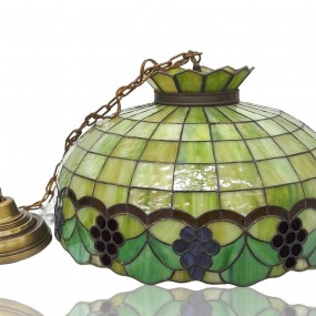 Vintage Tiffany lighting chandelier shade 