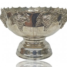 Silverware punch bowl 