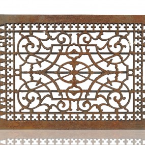 Antique victorian floor grid 