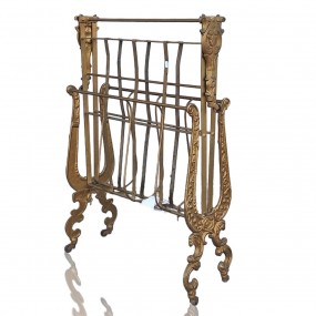 #59545 - 225$ Rare cats iron victorian bed