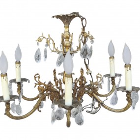 Vintage chandelier lamp 