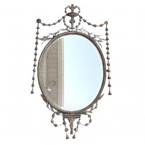 Vintage metal wall miror