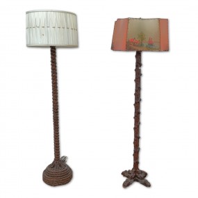 Magnifiques lampes artisanales  ( celle gauche vendu )
