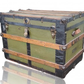 Antique travel trunk 